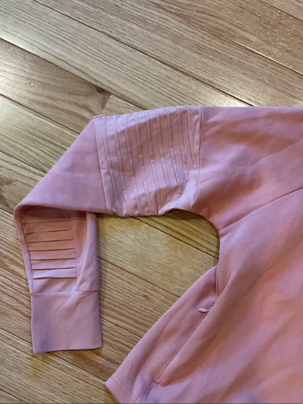 Puma Evostripe Dusty Rose Pullover Moto Hoodie small athletic travel EUC - Picture 4 of 16